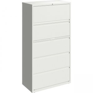 Lorell 36" White Lateral File 00032 LLR00032
