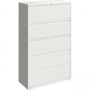 Lorell 42" White Lateral File 00036 LLR00036