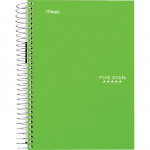 Mead Five Star Wirebound Subject Notebook 73527 MEA73527