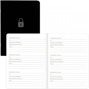 Rediform Password Notebook A00781 REDA00781