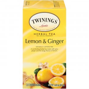 Twinings Lemon & Ginger Herbal Tea 09180 TWG09180