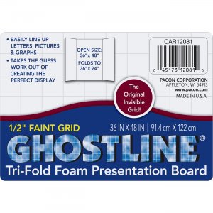 Ghostline Foam Presentation Board CAR12081 PACCAR12081
