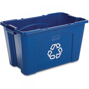Rubbermaid Commercial 18-gallon Recycling Box 571873BECT RCP571873BECT