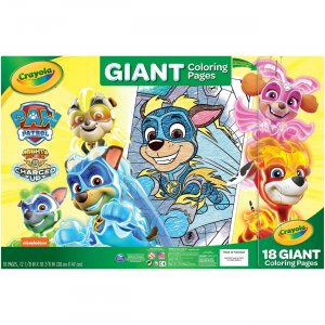 Crayola Nickelodeon's Paw Patrol Giant Pages 040995 CYO040995