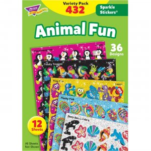 TREND Animal Fun Stickers Variety Pack 63902 TEP63902