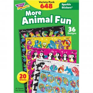 TREND Animal Fun Stickers Variety Pack 63910 TEP63910