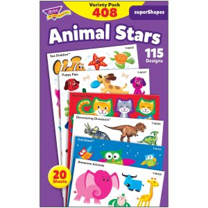 TREND Animal Fun Stickers Variety Pack 46928 TEP46928