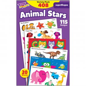 TREND Animal Fun Stickers Variety Pack 46928 TEP46928