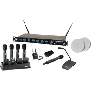 ClearOne 4-Channel Wireless Microphone System Receiver 910-6000-405-C-D WS840