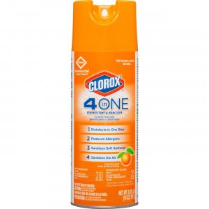 Clorox Commercial Solutions 4-in-One Disinfectant and Sanitizer 31043PL CLO31043PL