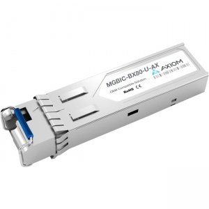 Axiom 1000BASE-BX80-U SFP Transceiver for Enterasys - MGBIC-BX80-U (Upstream) MGBIC-BX80-U-AX