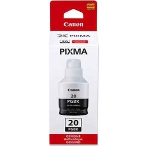 Canon Pigment Black Ink Bottle 3383C001 GI-20