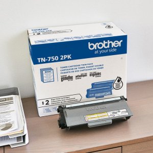 Brother TN750 Original Toner Cartridge TN7502PK TN-750
