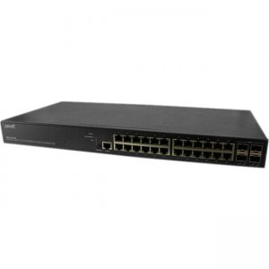 Transition Networks Managed Gigabit Ethernet PoE+ Switch SM24TAT4XB-NA SM24TAT4XB