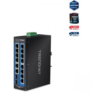 TRENDnet 16-Port Industrial Gigabit TI-G162