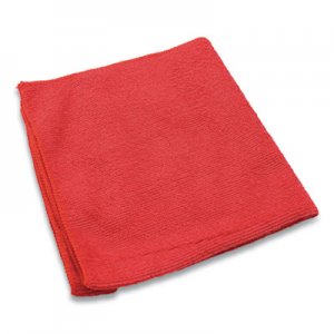 Impact Lightweight Microfiber Cloths, 16 x 16, Red, 240/Carton IMPLFK451 LFK451