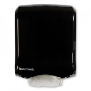 Boardwalk Ultrafold Multifold/C-Fold Towel Dispenser, 11.75 x 6.25 x 18, Black Pearl BWK1500 T1770BKBW