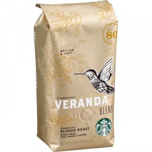 Starbucks Veranda Blend Whole Bean Coffee 12421012 SBK12421012