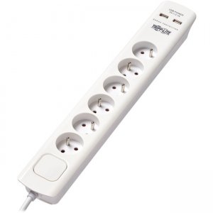 Tripp Lite 6-Outlet Surge Suppressor/Protector TLP6F18USB
