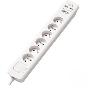 Tripp Lite 6-Outlet Surge Suppressor/Protector TLP6F18USB