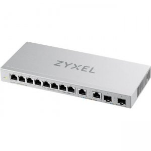 ZyXEL 12-Port Unmanaged Multi-Gigabit Switch with 2-Port 2.5G and 2-Port 10G SFP+ XGS1010-12