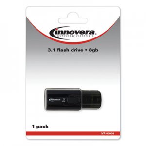 Innovera USB 3.0 Flash Drive, 8 GB IVR82008 82008