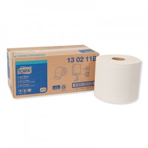 Tork Paper Wiper, Centerfeed, 2-Ply, 9 x 13, White, 800/Roll, 2 Rolls/Carton TRK130211B 130211B