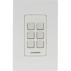 Kramer 6-button PoE and I/O Control Keypad 30-804921395 RC-306