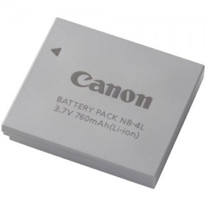 Canon Rechargeable Camera Battery 9763A001 NB-4L