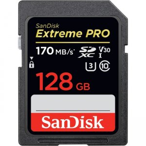 SanDisk Extreme PRO SDHC and SDXC UHS-I Card SDSDXXY-128G-ANCIN