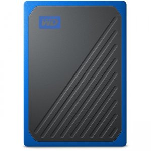 WD My Passport Go Portable SSD with Built-in USB Cable WDBMCG0010BBT-WESN WDBMCG0010BBT