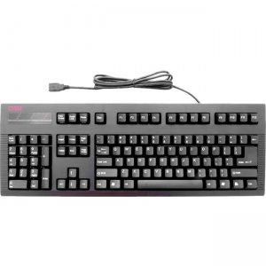 DSI Left Handed USB Keyboard With Cherry Mechanical Red Key Switches KB-DCK-LH104-V2