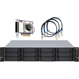 QNAP Drive Enclosure with Redundant Power Supply TL-R1200S-RP-US TL-R1200S-RP