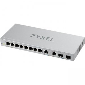 ZyXEL 12-Port Web-Managed Multi-Gigabit Switch with 2-Port 2.5G and 2-Port 10G SFP+ XGS1210-12