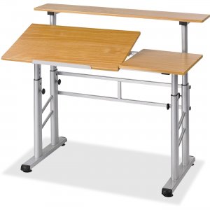 Safco Height-Adjustable Split Level Drafting Table 3965MO SAF3965MO