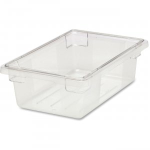 Rubbermaid Commercial 3-1/2 Gallon Clear Food/Tote Box 330900CLRCT