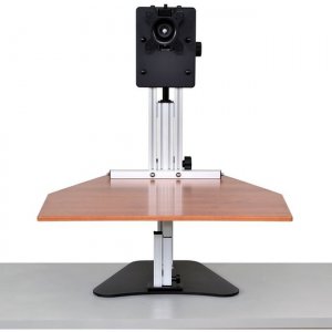 Ergo Desktop Kangaroo Pro Sit and Stand Workstation Black Minimally Assembled ED-KP-CHE-5B