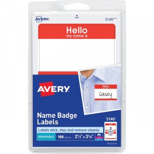 Avery Name Badge Label 5140 AVE5140