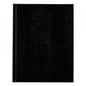 Blueline Executive Notebook, Medium/College Rule, Black Cover, 9.25 x 7.25, 150 Sheets REDA7BLK A7.BLK