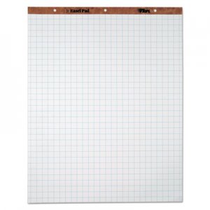 TOPS Easel Pads, Quadrille Rule, 27 x 34, White, 50 Sheets, 4 Pads/Carton TOP7900 7900