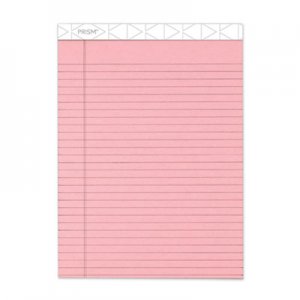 TOPS Prism Plus Colored Legal Pads, 8 1/2 x 11 3/4, Pink, 50 Sheets, Dozen TOP63150 63150