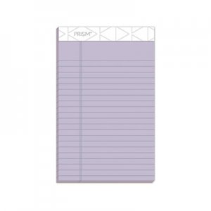 TOPS Prism Plus Colored Legal Pads, 5 x 8, Orchid, 50 Sheets, Dozen TOP63040 63040