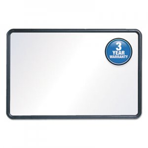 Quartet Contour Dry-Erase Board, Melamine, 24 x 18, White Surface, Black Frame QRT7551 7551