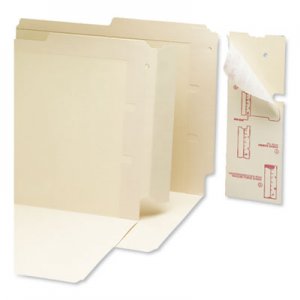 Smead End Tab Converters, Straight Tab, Manila, 3.25" Wide, 500/Box SMD68080 68080