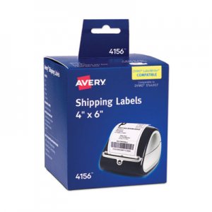 Avery Multipurpose Thermal Labels, 1.13 x 3.5, White, 130/Roll, 2 Rolls/Pack AVE4150 04150