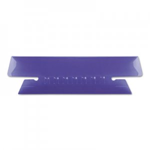 Pendaflex Transparent Colored Tabs For Hanging File Folders, 1/3-Cut Tabs, Violet, 3.5" Wide, 25/Pack PFX4312VIO 43