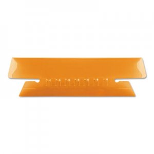 Pendaflex Transparent Colored Tabs For Hanging File Folders, 1/3-Cut Tabs, Orange, 3.5" Wide, 25/Pack PFX4312ORA 43