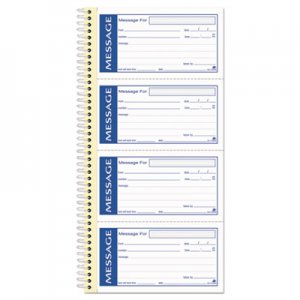 Adams Write 'n Stick Phone Message Pad, 2 3/4 x 4 3/4, Two-Part Carbonless, 200 Forms ABFSC1153WS