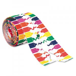 Pacon Bordette Designs, 2 1/4" x 25' Roll, Crayons PAC37690 37690