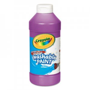 Crayola Washable Paint, Violet, 16 oz CYO542016040 54-2016-040